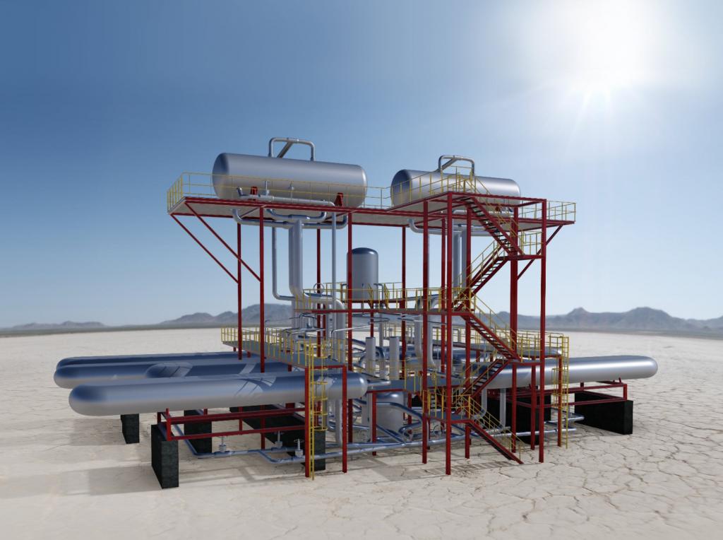 Molten salt steam generators