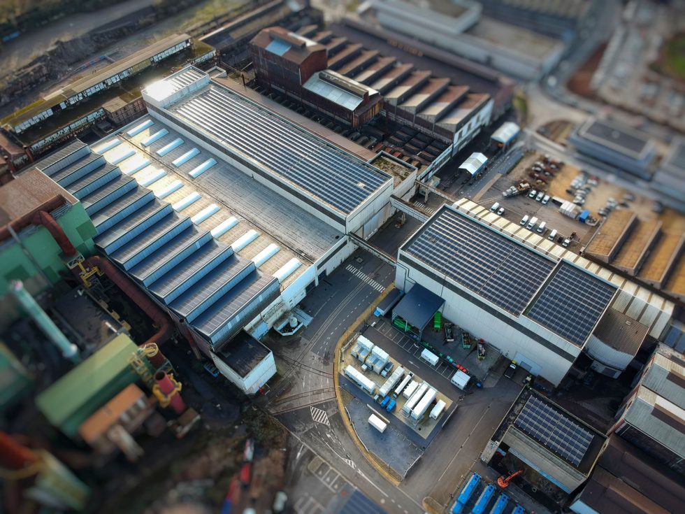 vue aérienne de bâtiment