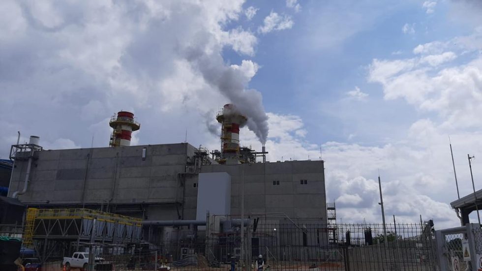 First Firing of the Termocandelaria plant in Colombia